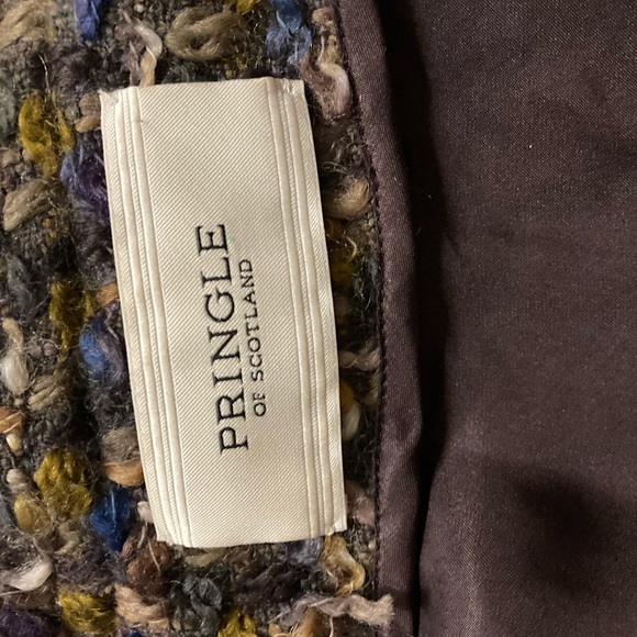 PRINGLE OF SCOTLAND hand woven coat size S - Picture 10 of 16